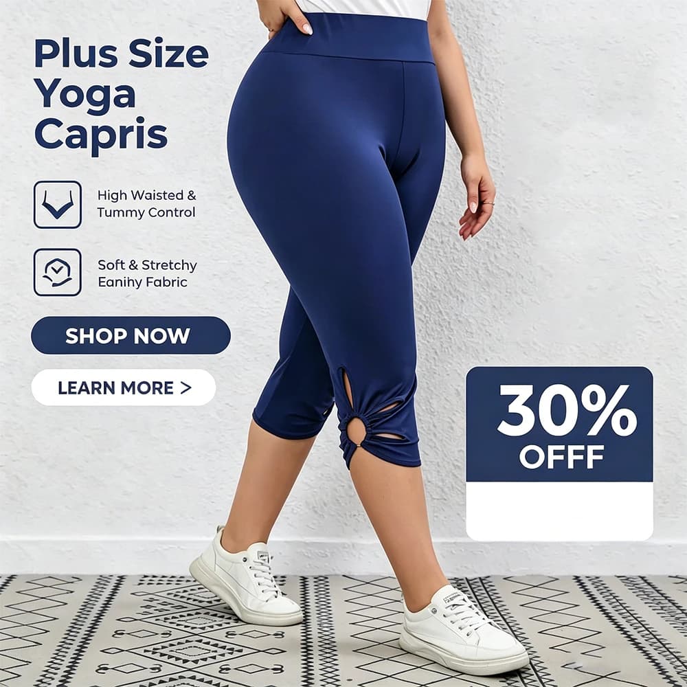 Seamless Capri Legging in Black